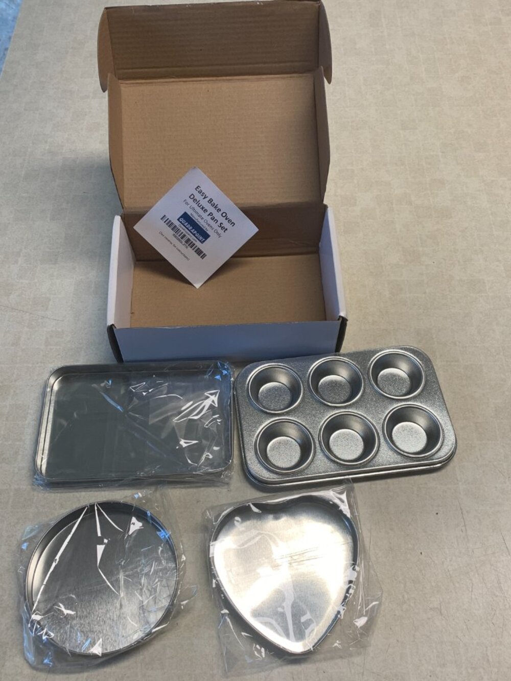 Deluxe Pan Set Compatible with Easy Bake Ultimate Oven